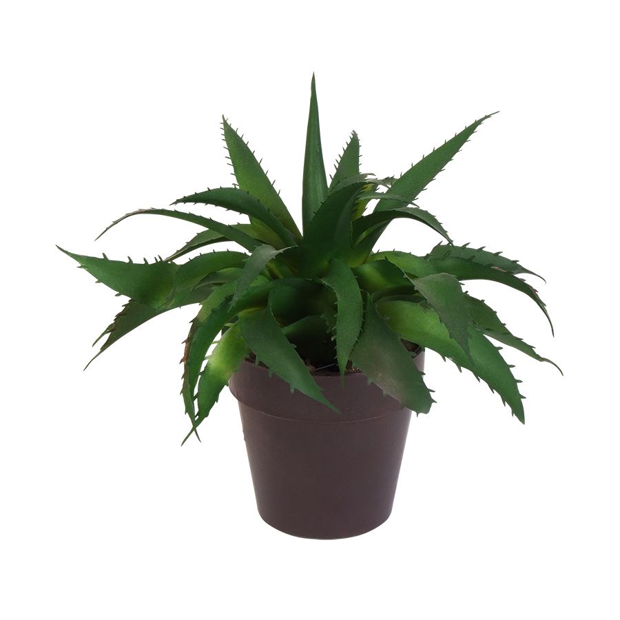Künstliche Aloe Vera im Topf 45cm