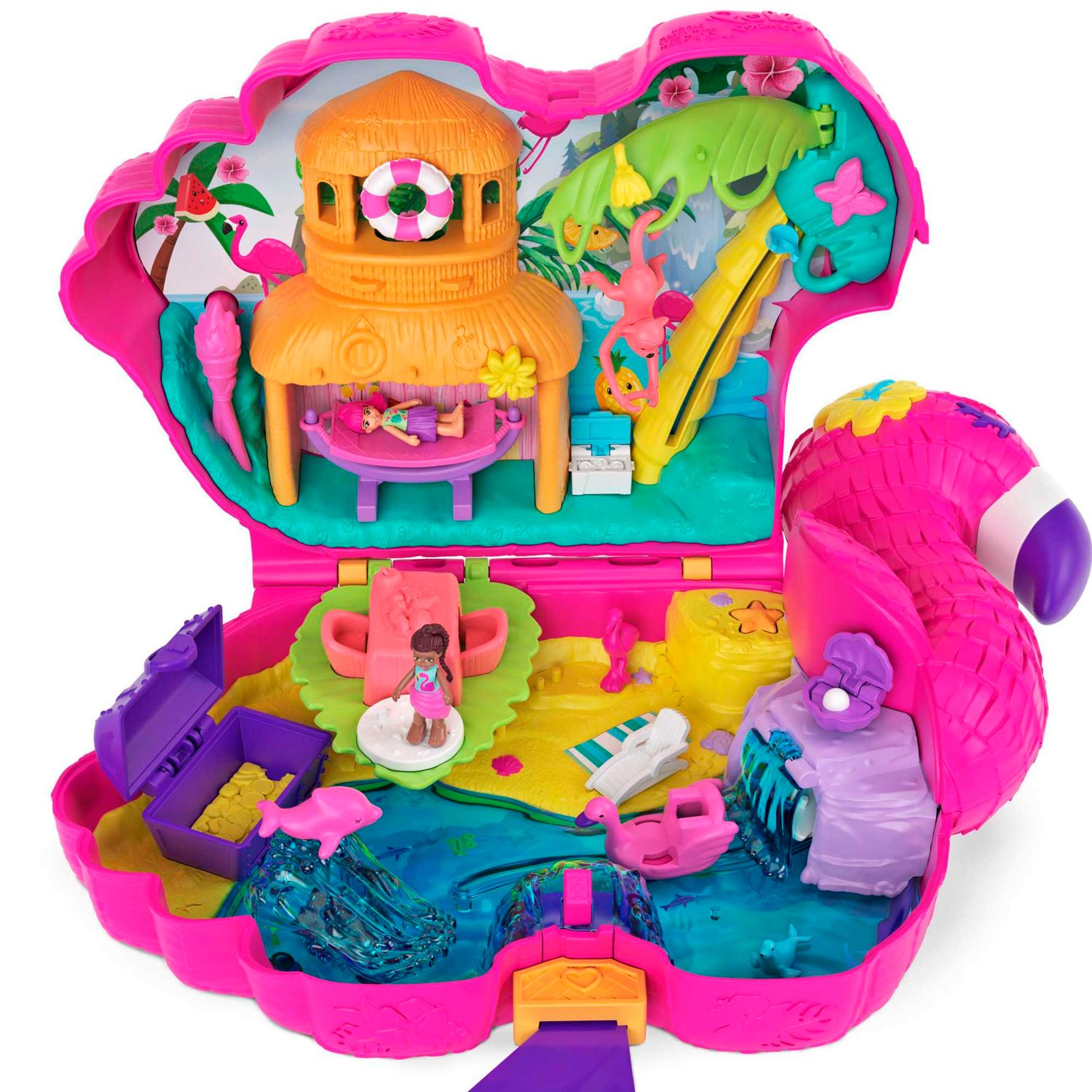 Polly Pocket HJN76 Flamingo-Party