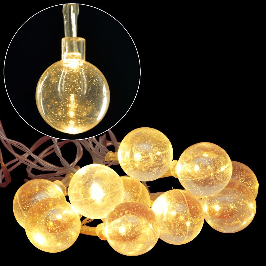 LED-Deko-Leuchtkugel 18cm Warmweiß