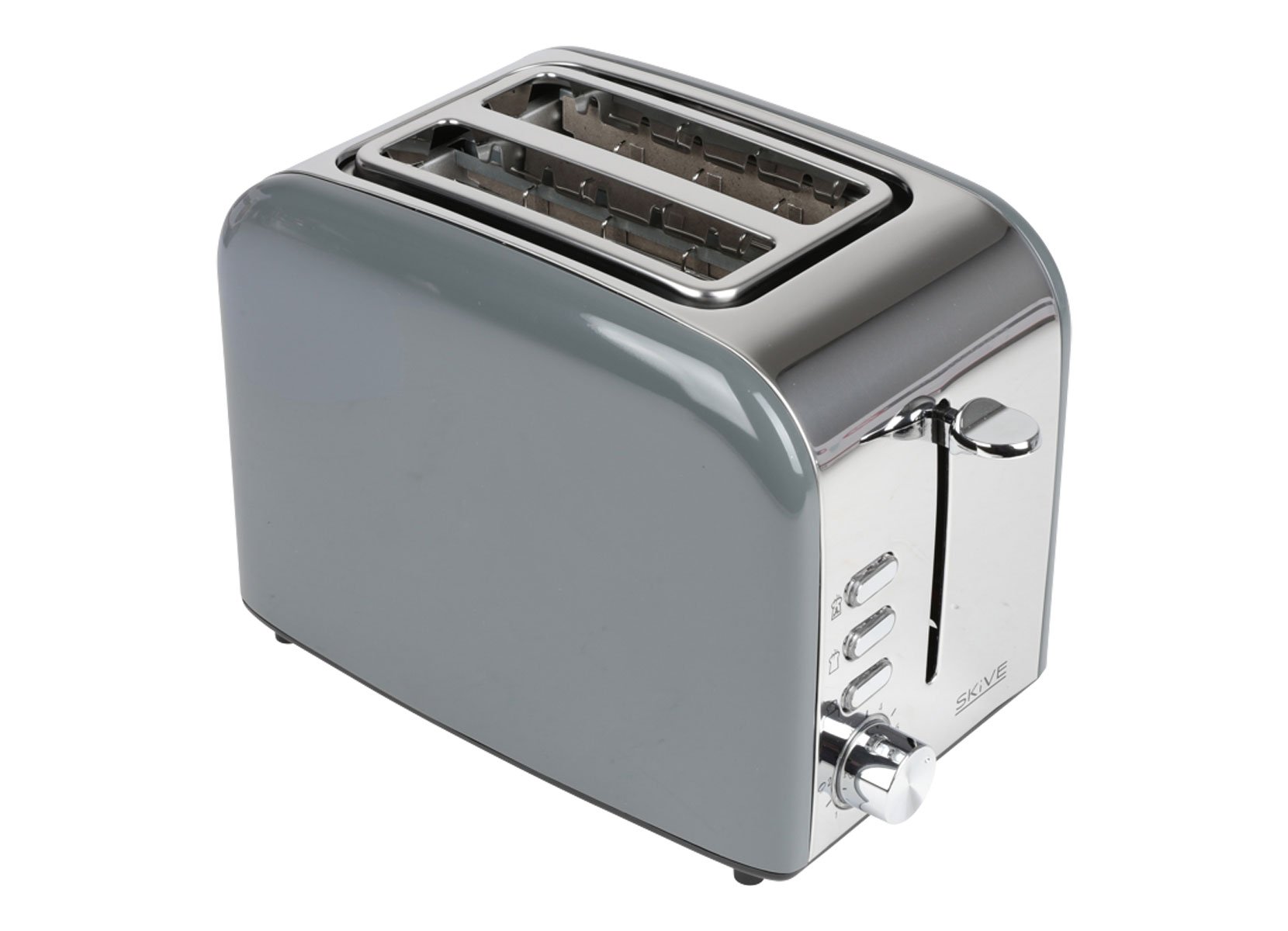 Retro-Toaster 800W Grau