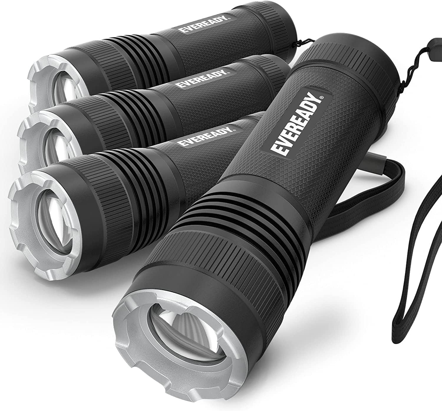 LED Taschenlampen 4er-Pack