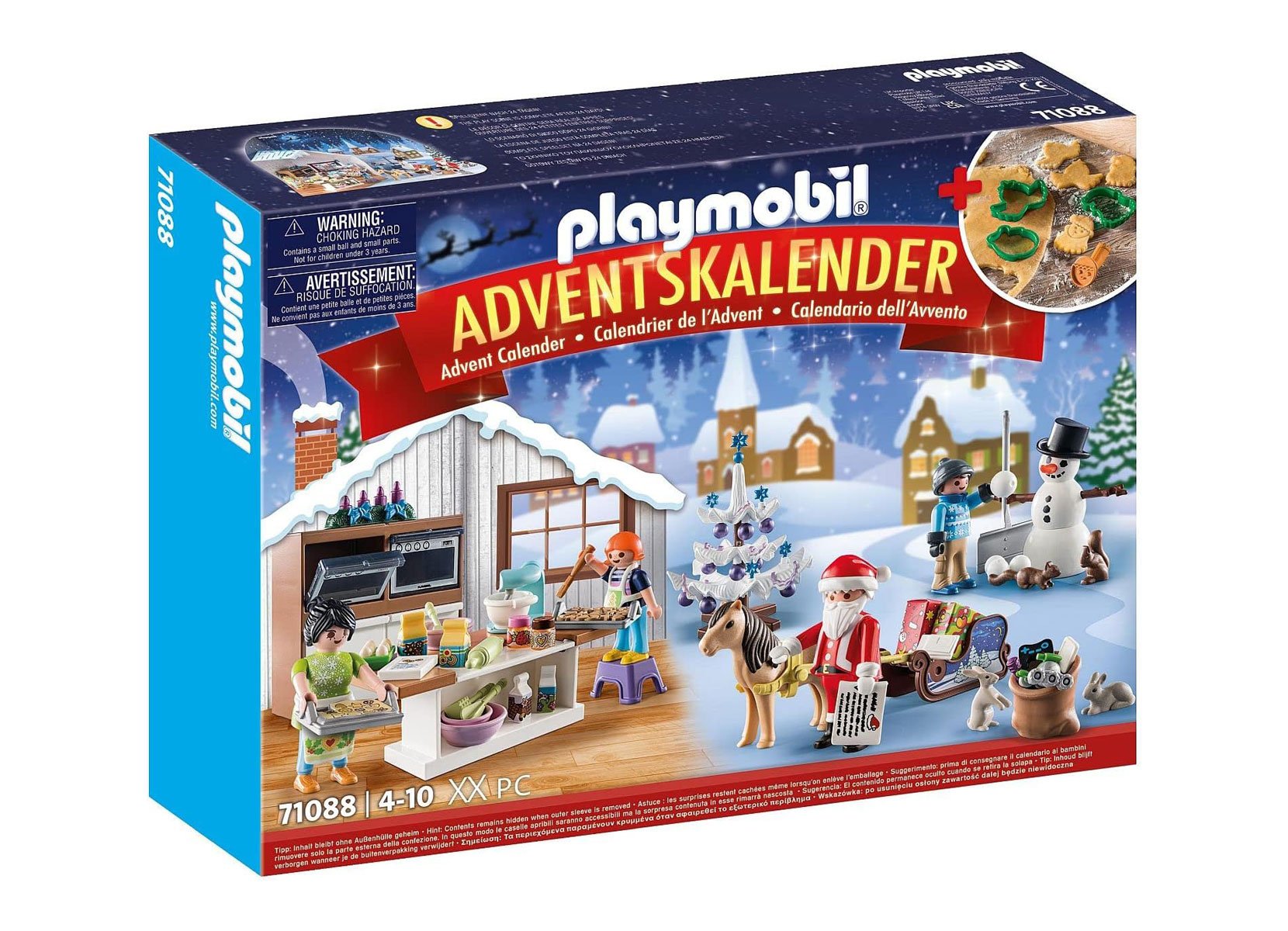 Playmobil 71088 Adventskalender Weihnachtsbacken