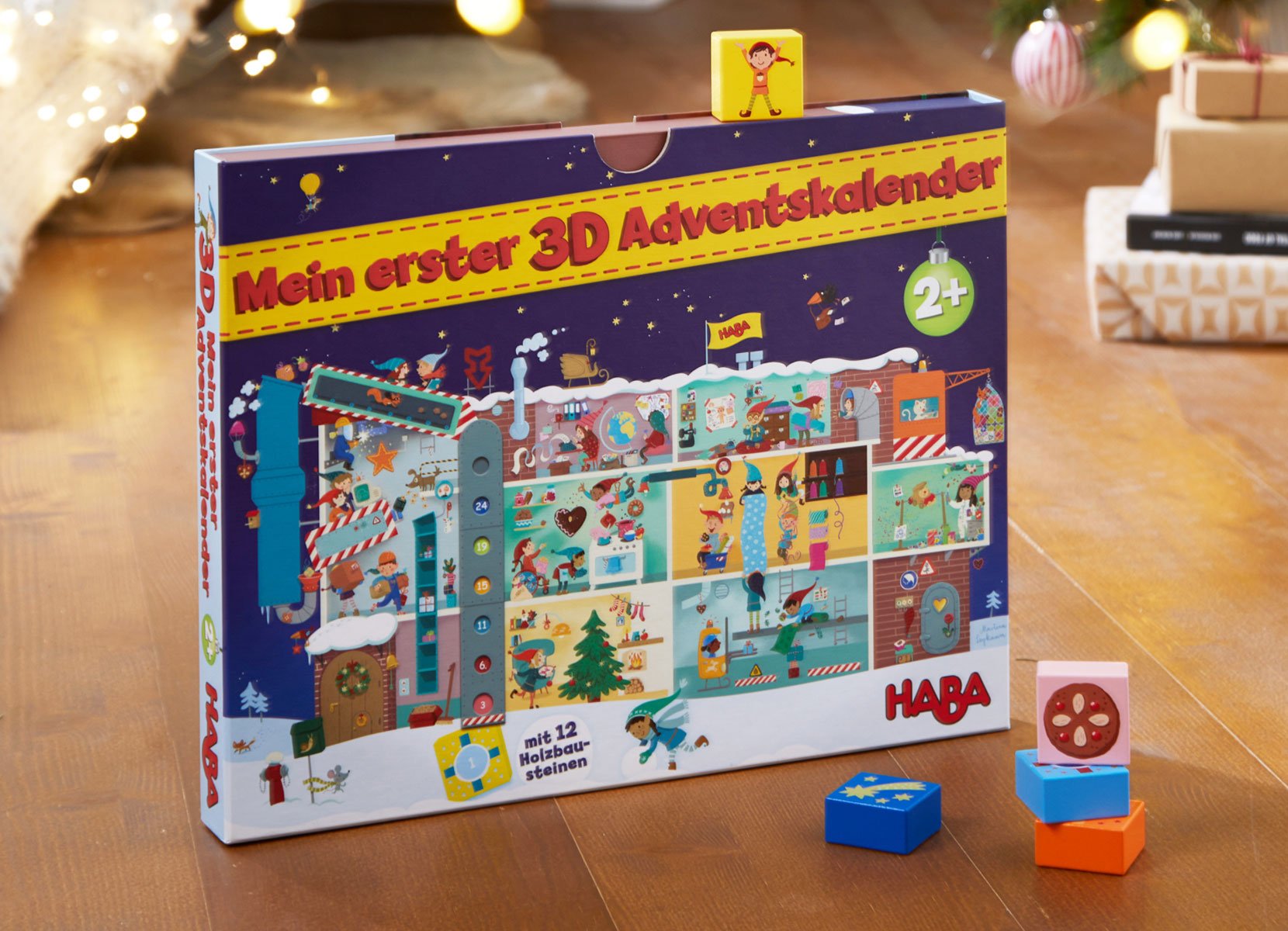 HABA Mein erster 3D-Adventskalender ab 2 Jahre