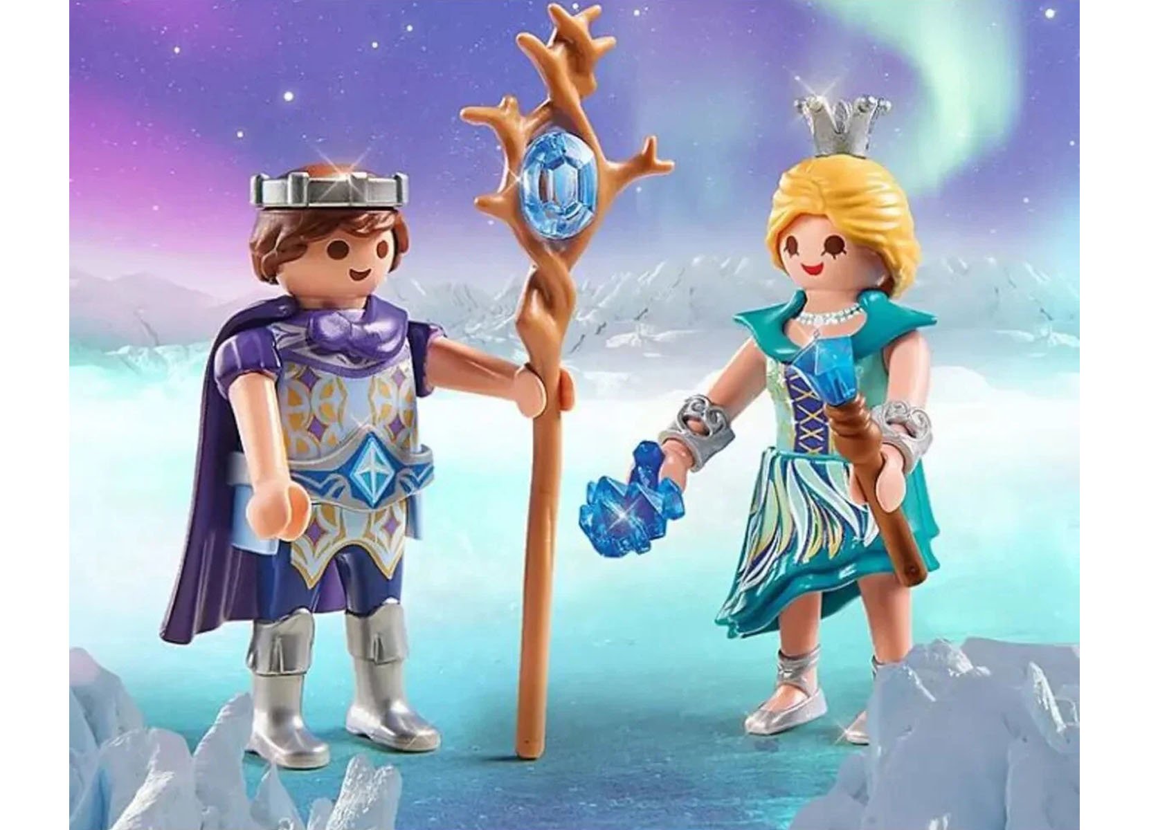 Playmobil 71208 DuoPack Eisprinzessin & Eisprinz 2er-Set