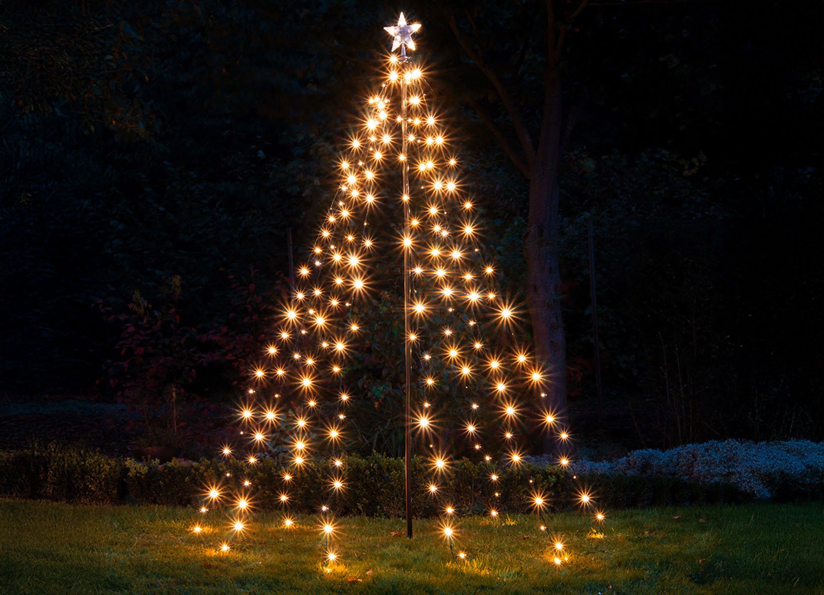 Lichterpyramide mit 400 LEDs