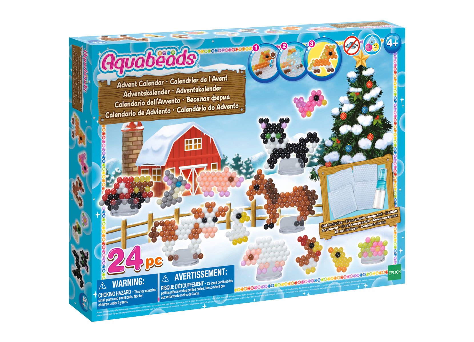 Aquabeads 31367 Adventskalender Bauernhof