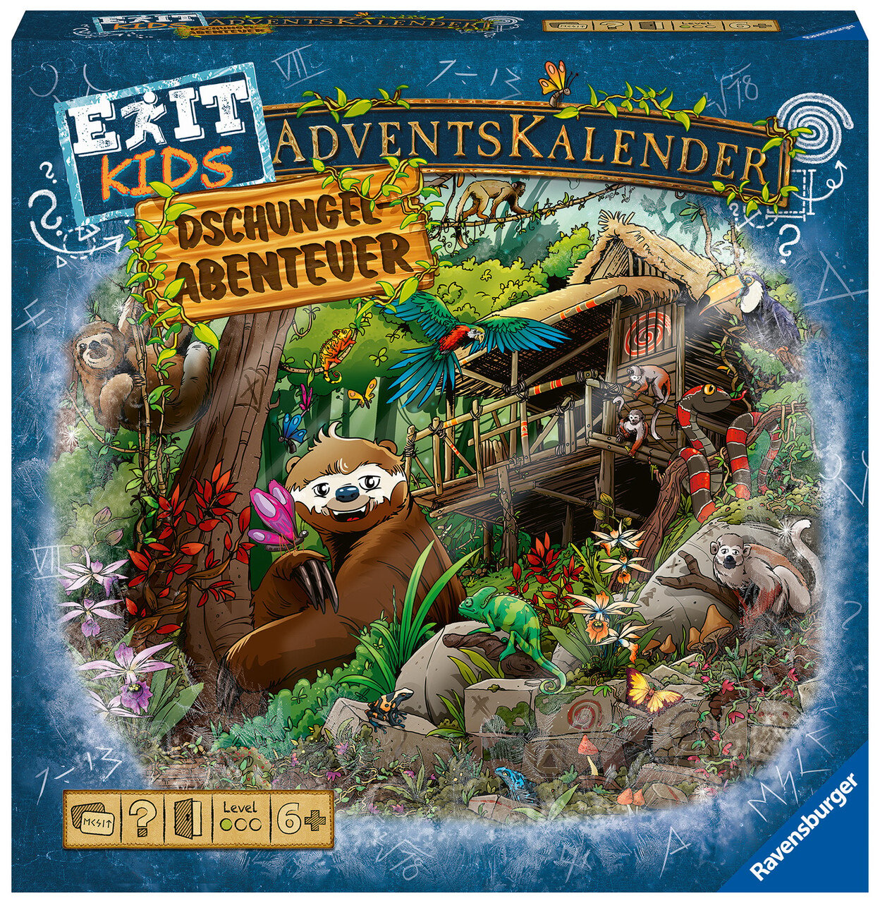 Ravensburger Exit Adventskalender Dschungel-Abenteuer